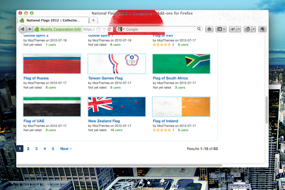 Firefoxのスタートページが五輪バージョンに変更 ソフトアンテナブログ