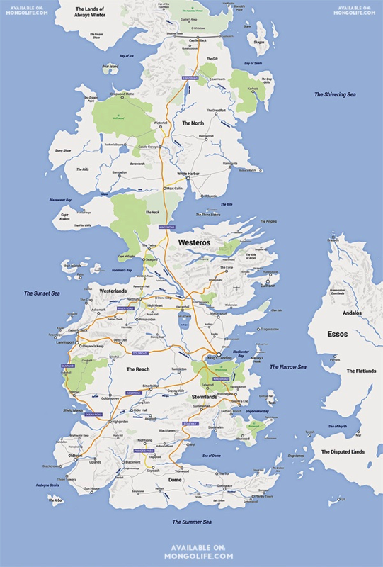 ゲーム オブ スローンズファン必見のgoogleマップ風ウェスタロス地図 ソフトアンテナブログ