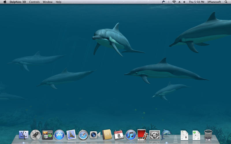イルカがデスクトップを泳ぎまくるスクリーンセーバー Dolphins 3d が無料化した本日のアプリセールまとめ ソフトアンテナ
