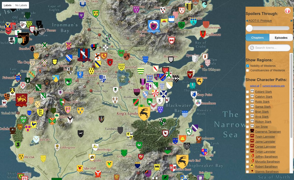 ゲーム オブ スローンズファン必見のインタラクティブ地図 Quartermaester ソフトアンテナブログ
