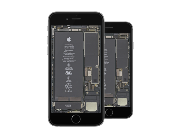 分解好き必見 Iphone 7 7 Plusの内部回路が透けて見えるスケルトン壁紙 ソフトアンテナブログ