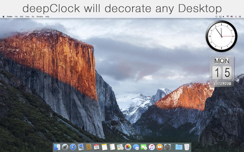 アナログ時計とカレンダーを同時に表示できるデスクトップウィジェット Deepclock が無料化した本日のアプリセールまとめ ソフトアンテナブログ
