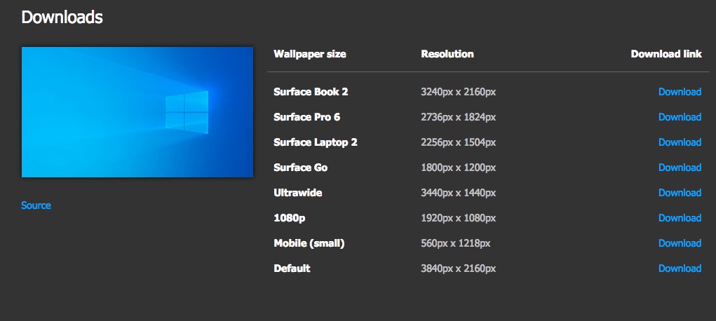 Windows 10の4k対応ライトテーマ壁紙がダウンロード可能に ソフト